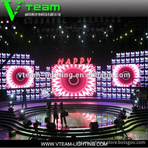 P10mm full color SMD rental indoor panel display screen